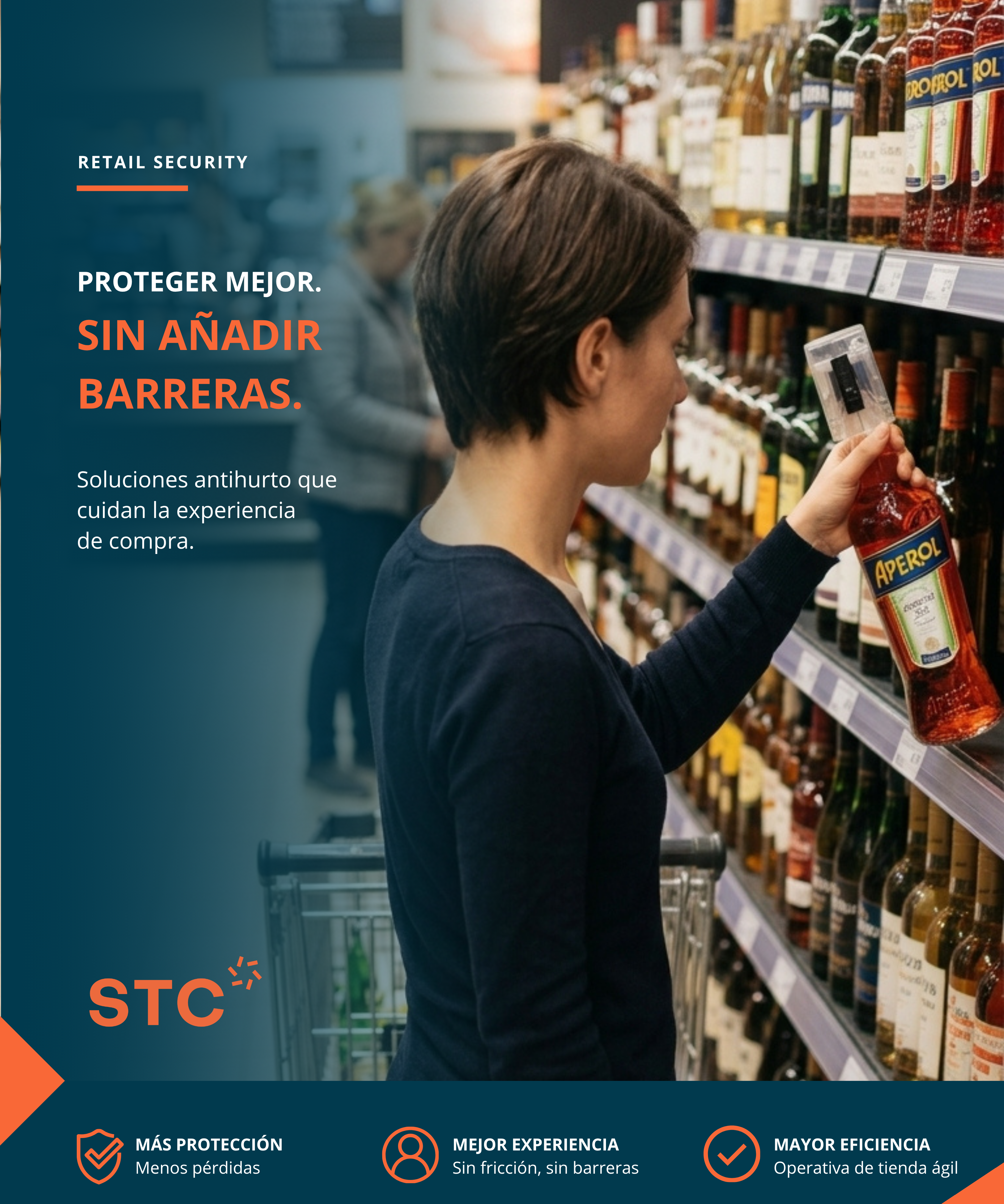 Protectores antihurto supermercados