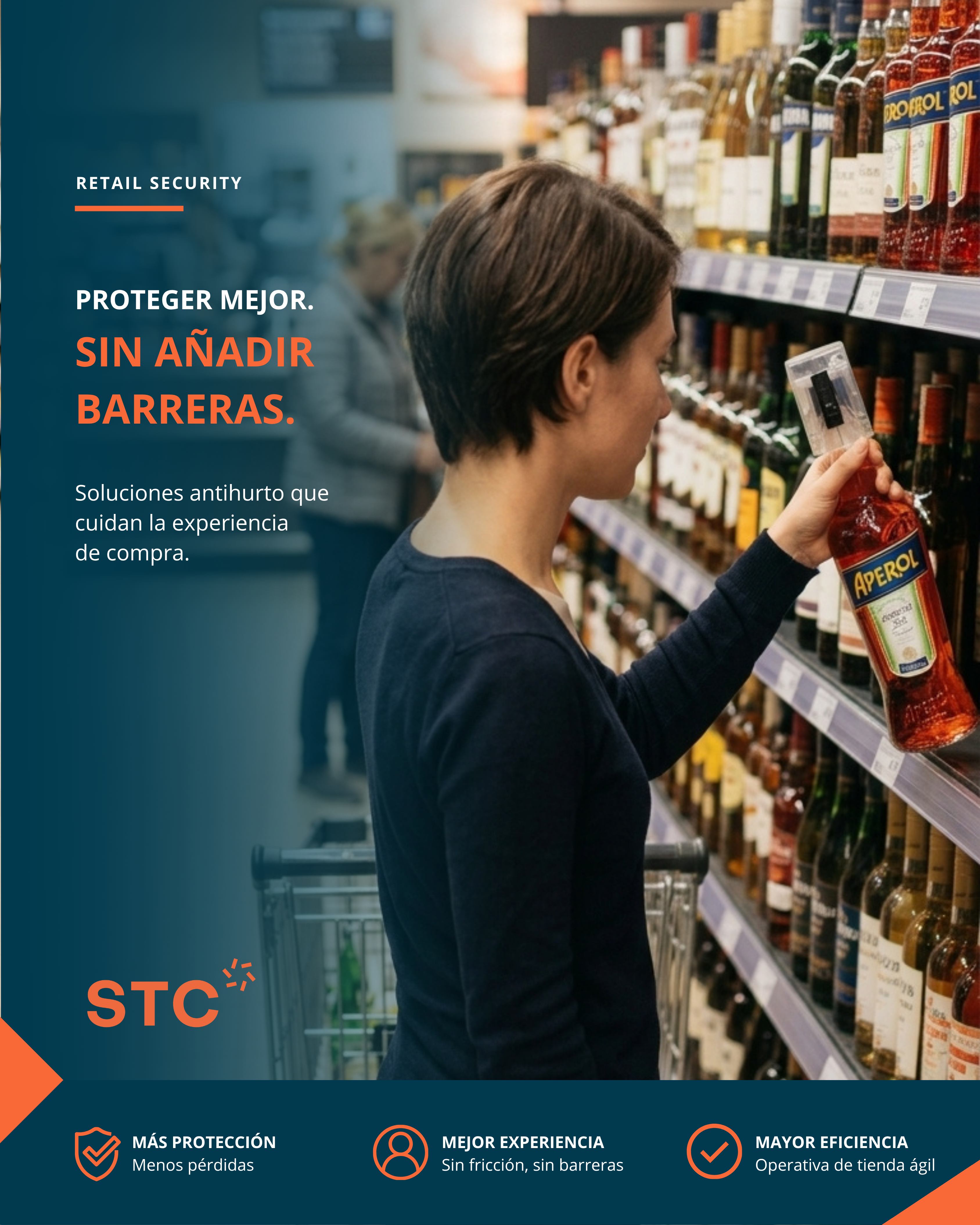 Protectores antihurto supermercados